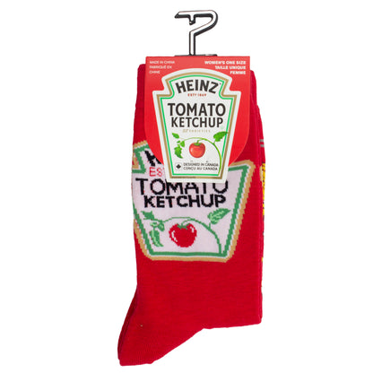 HEINZ TOMATO KETCHUP 'N FRIES WOMEN’S CREW , 1 PAIR