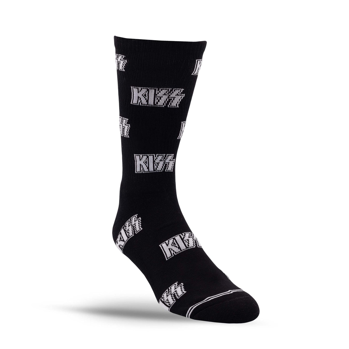 KISS® ALL OVER LOGO CREW, 1 PAIR