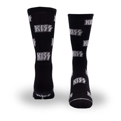 KISS® ALL OVER LOGO CREW, 1 PAIR