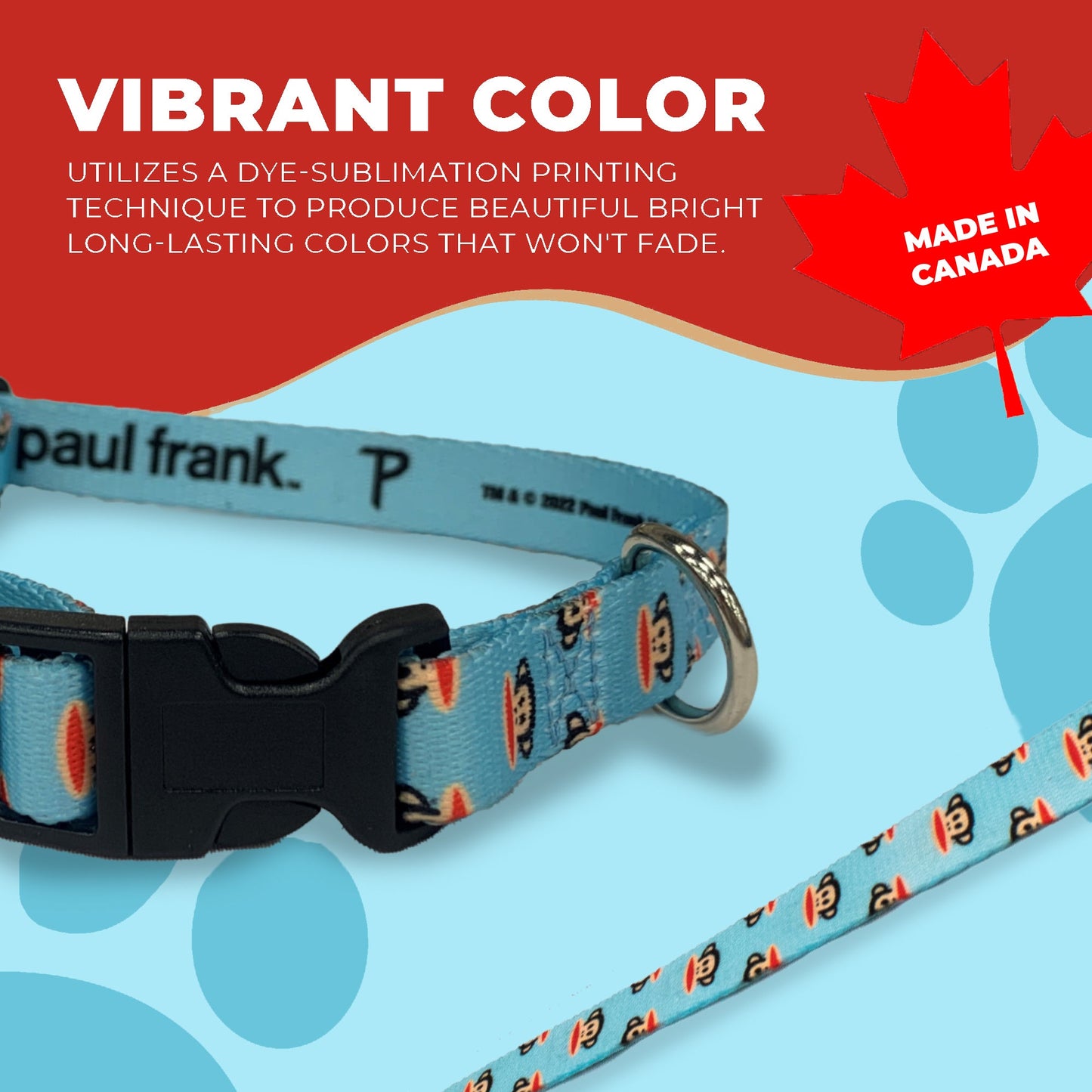 Perri's Pet Products, dog collar, paul frank julius