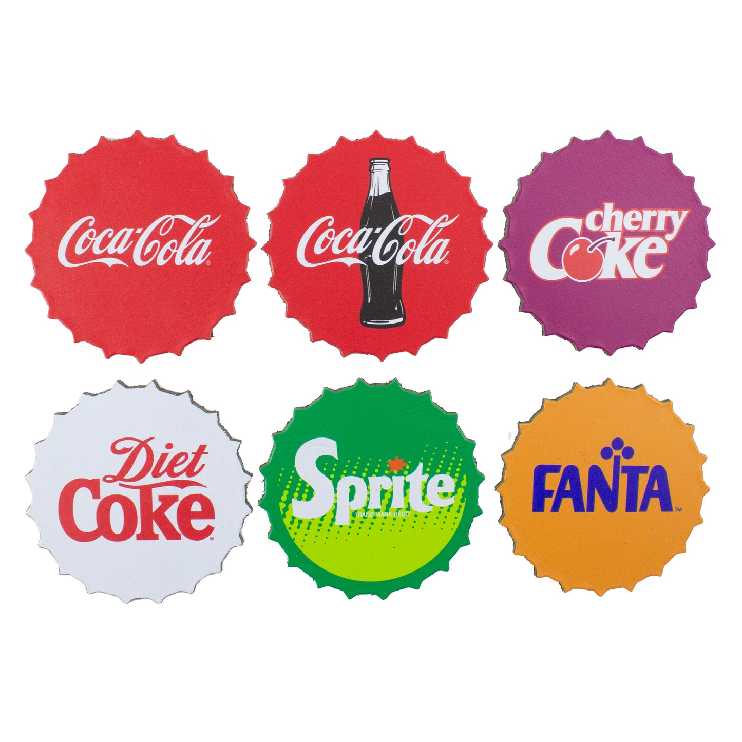 COCA COLA COASTERS,6 PACK