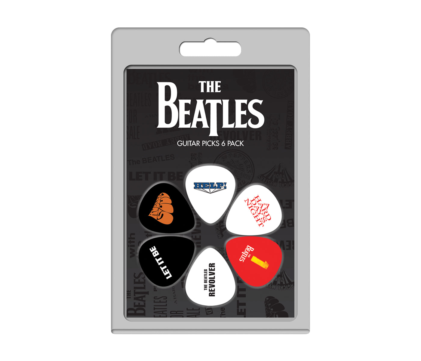 6 Pack The Beatles Official Licensing Variety Pack Guitar Picks