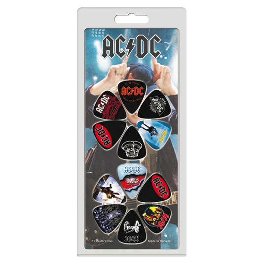 AC/DC 12 PACK OFFICIAL LICENSING GUITAR PICKS