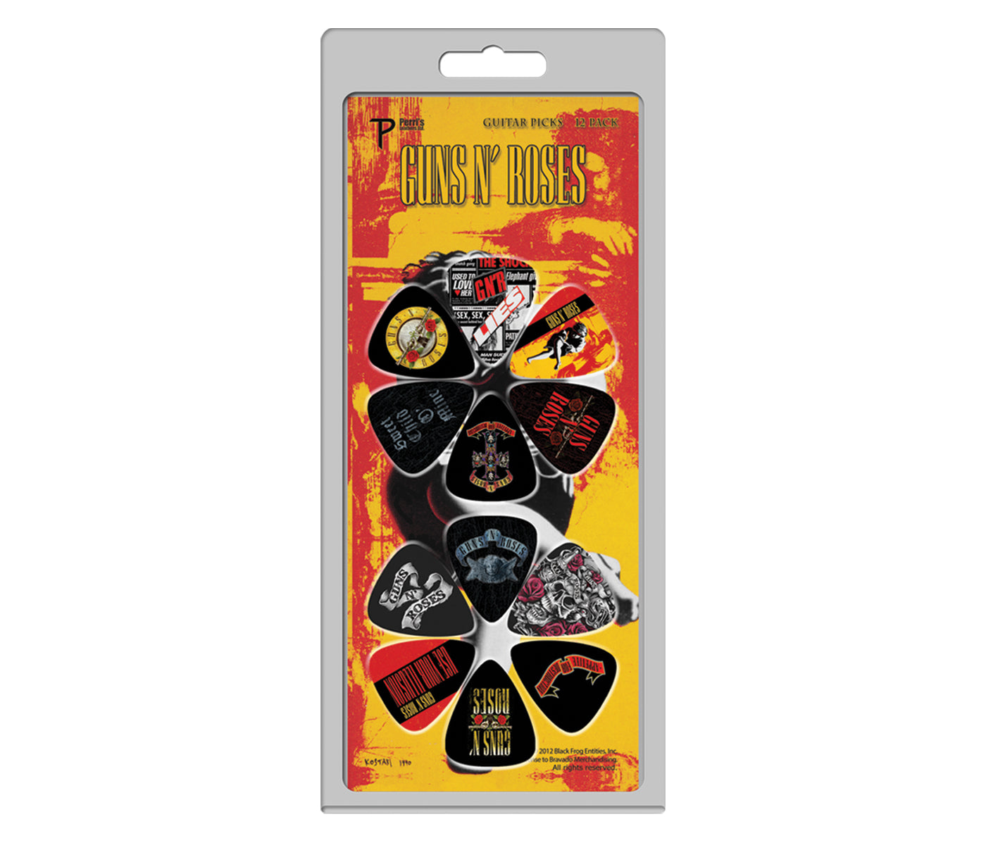 12 Pack Guns N’ Roses Official Licensing Variety Pack Guitar Picks