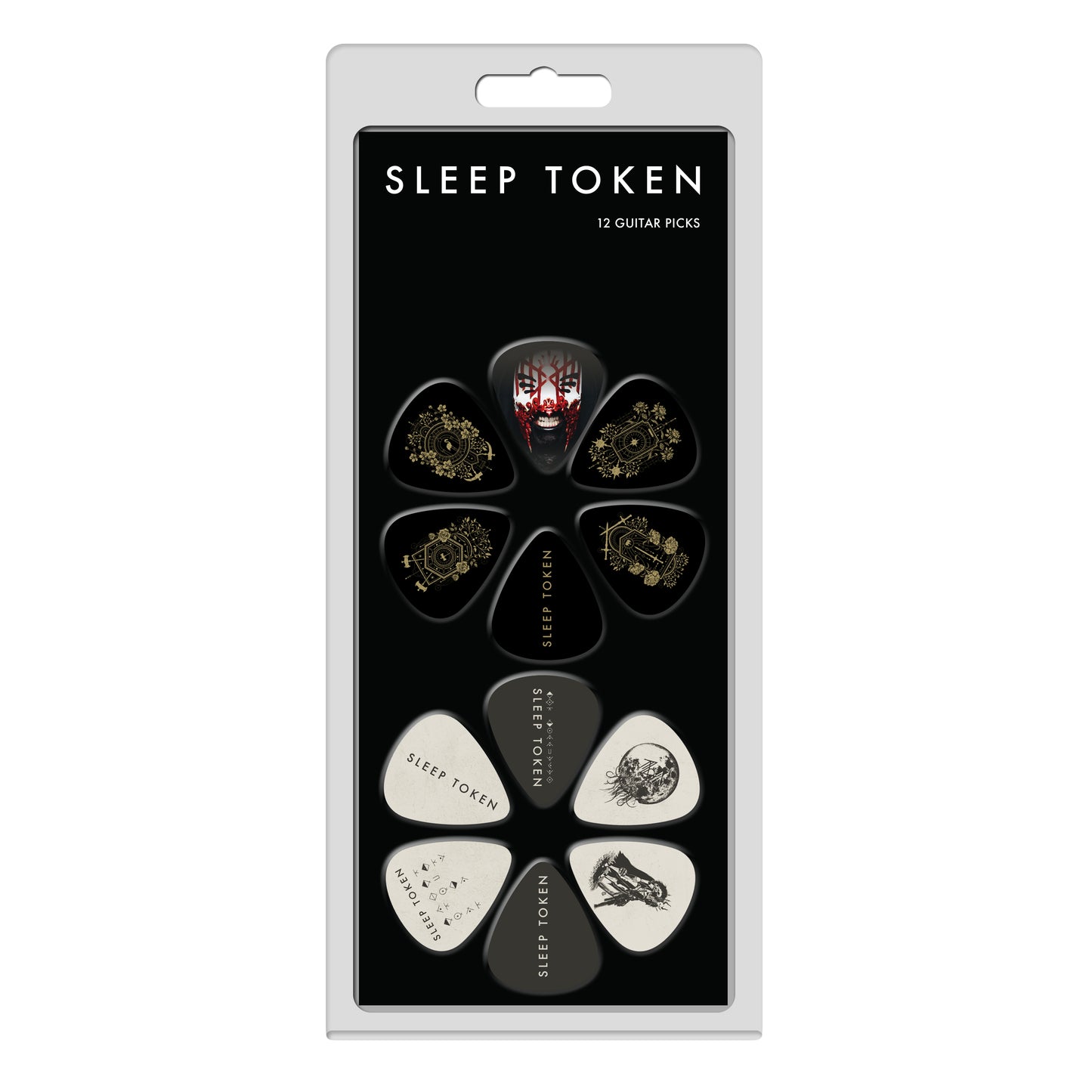SLEEP TOKEN 12 PACK GUITAR PICKS