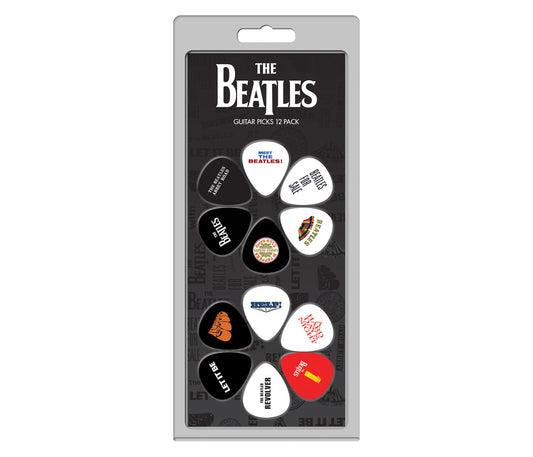 12 Pack The Beatles Official Licensing Variety Pack Guitar Picks