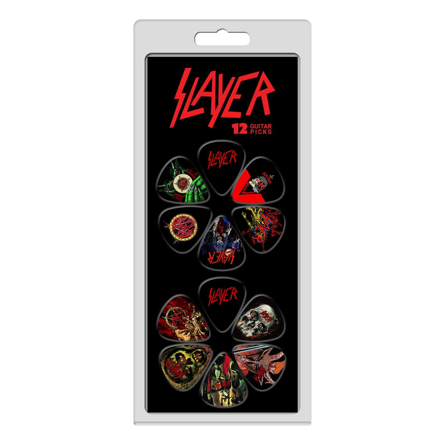 SLAYER 12 PACK OFFICIAL LICENSING GUITAR PICKS