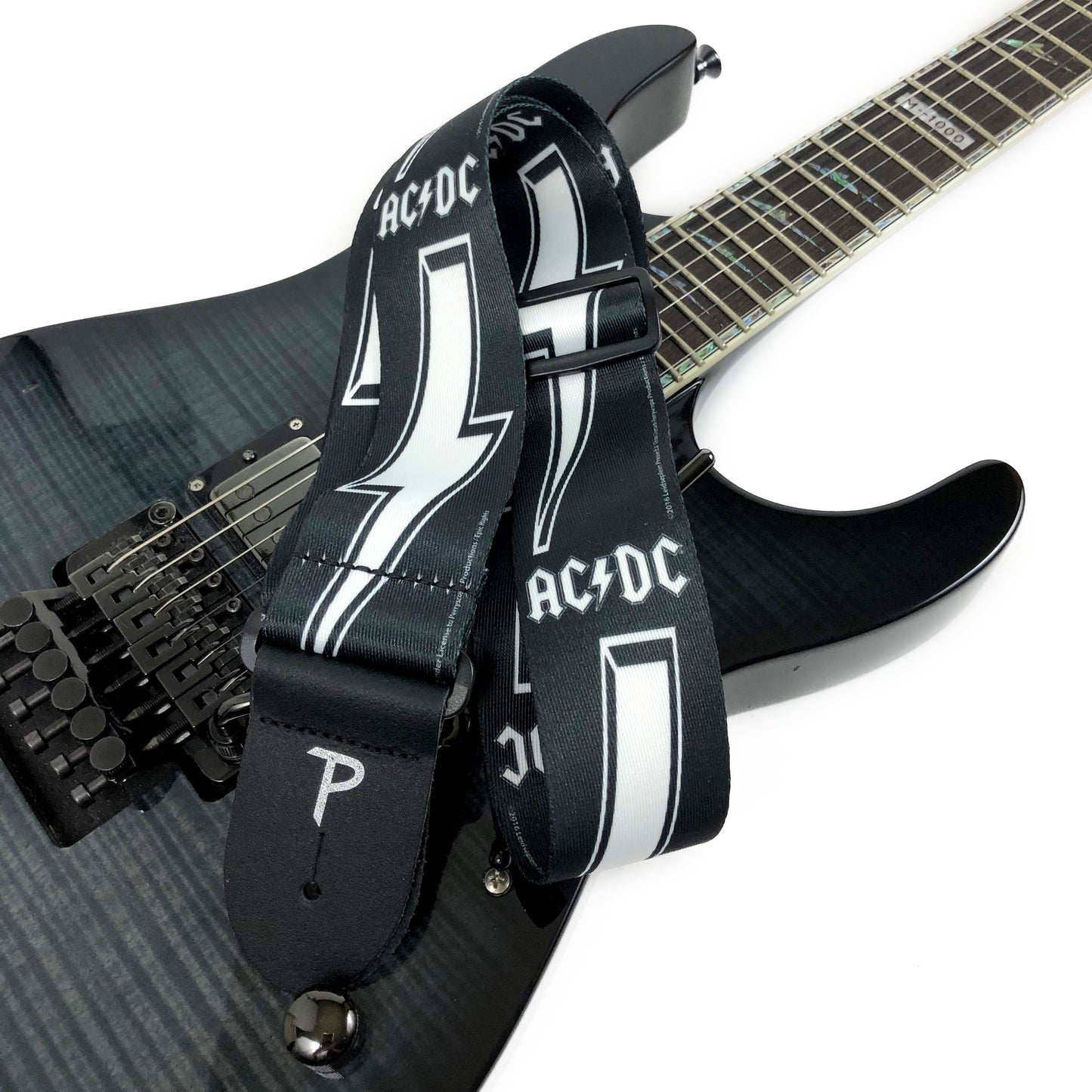 AC/DC POLYESTER GUITAR STRAP