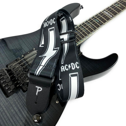 AC/DC POLYESTER GUITAR STRAP