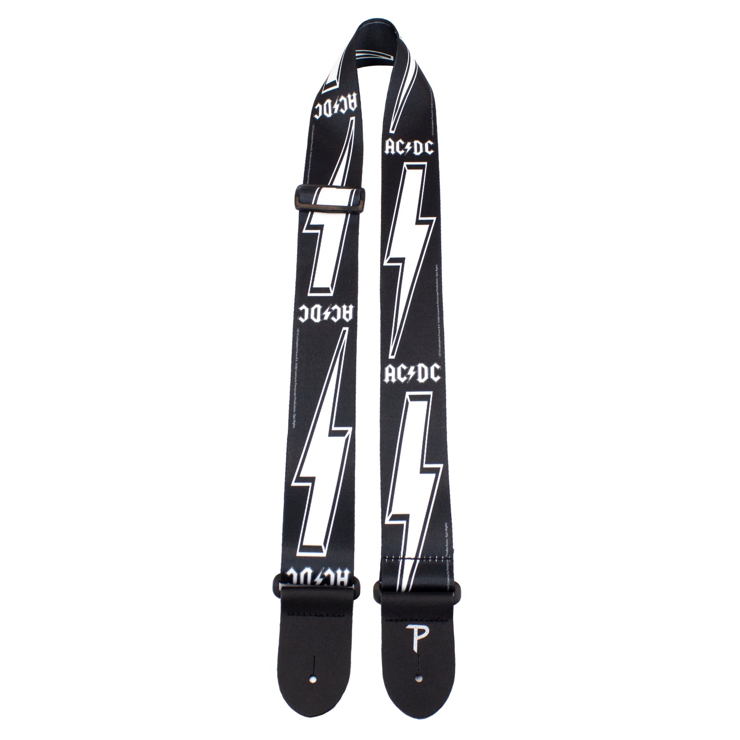 AC/DC POLYESTER GUITAR STRAP