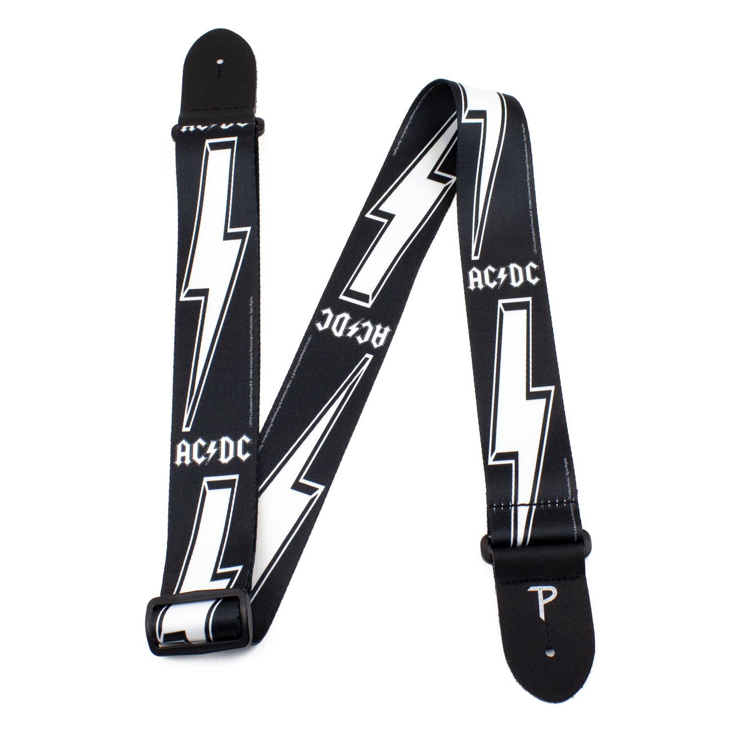 AC/DC POLYESTER GUITAR STRAP
