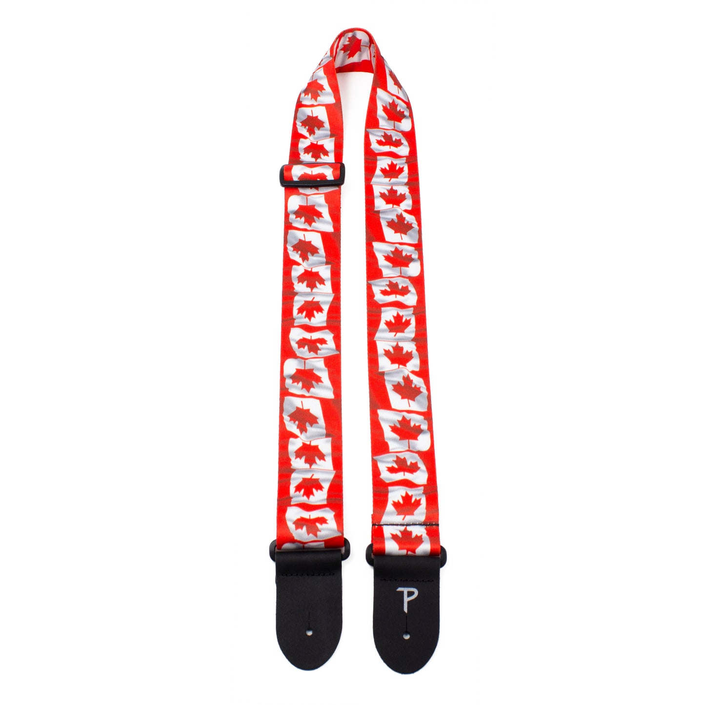 CANADIAN FLAG DESIGN POLYESTER GUITAR STRAP