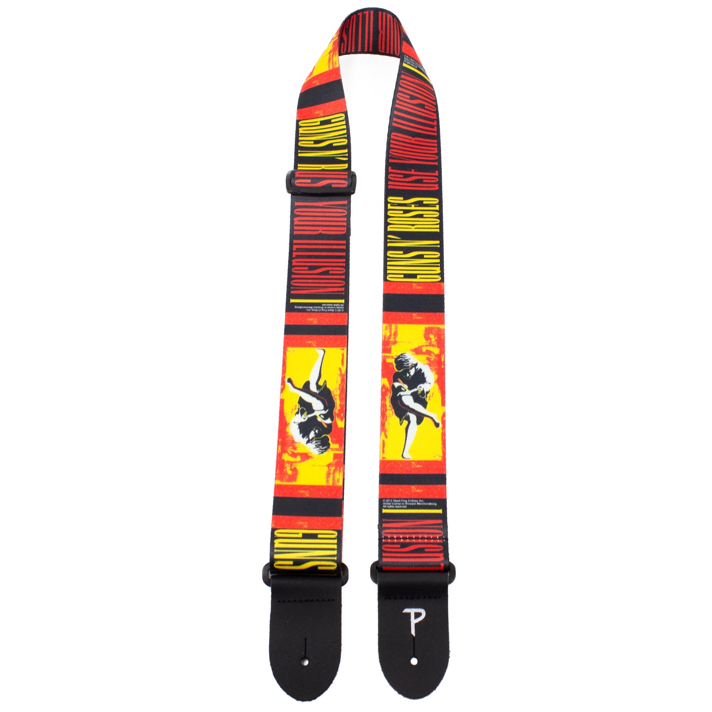 GUNS N ROSES USE YOUR ILLUSION POLYESTER GUITAR STRAP