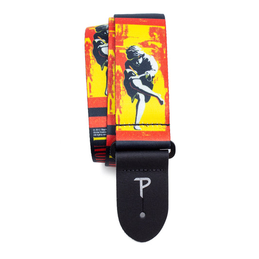 GUNS N ROSES USE YOUR ILLUSION POLYESTER GUITAR STRAP