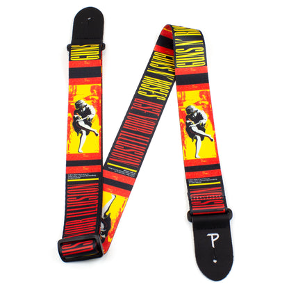 GUNS N ROSES USE YOUR ILLUSION POLYESTER GUITAR STRAP