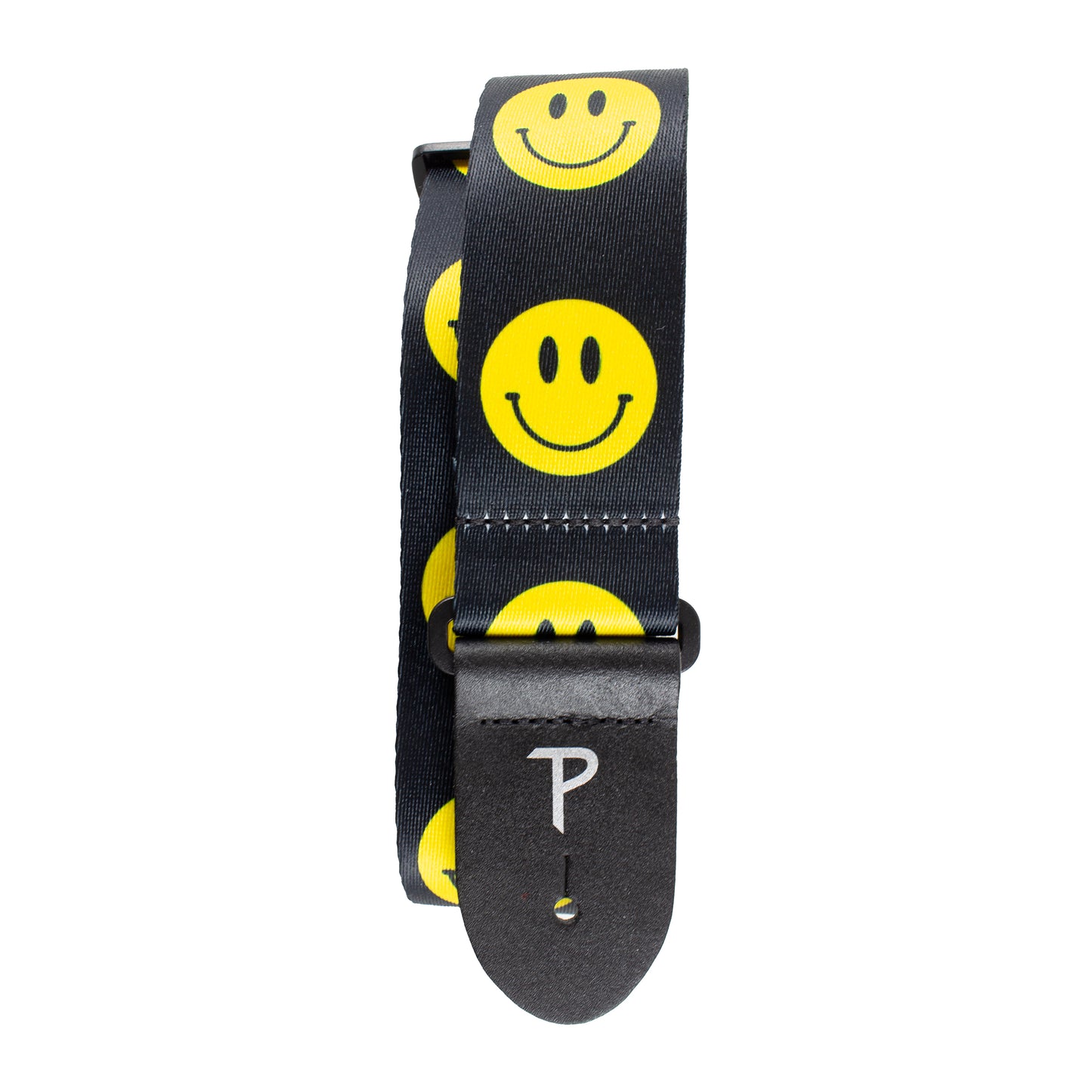 SMILEY FACES HOPE COLLECTION DESIGN POLYESTER GUITAR STRAP