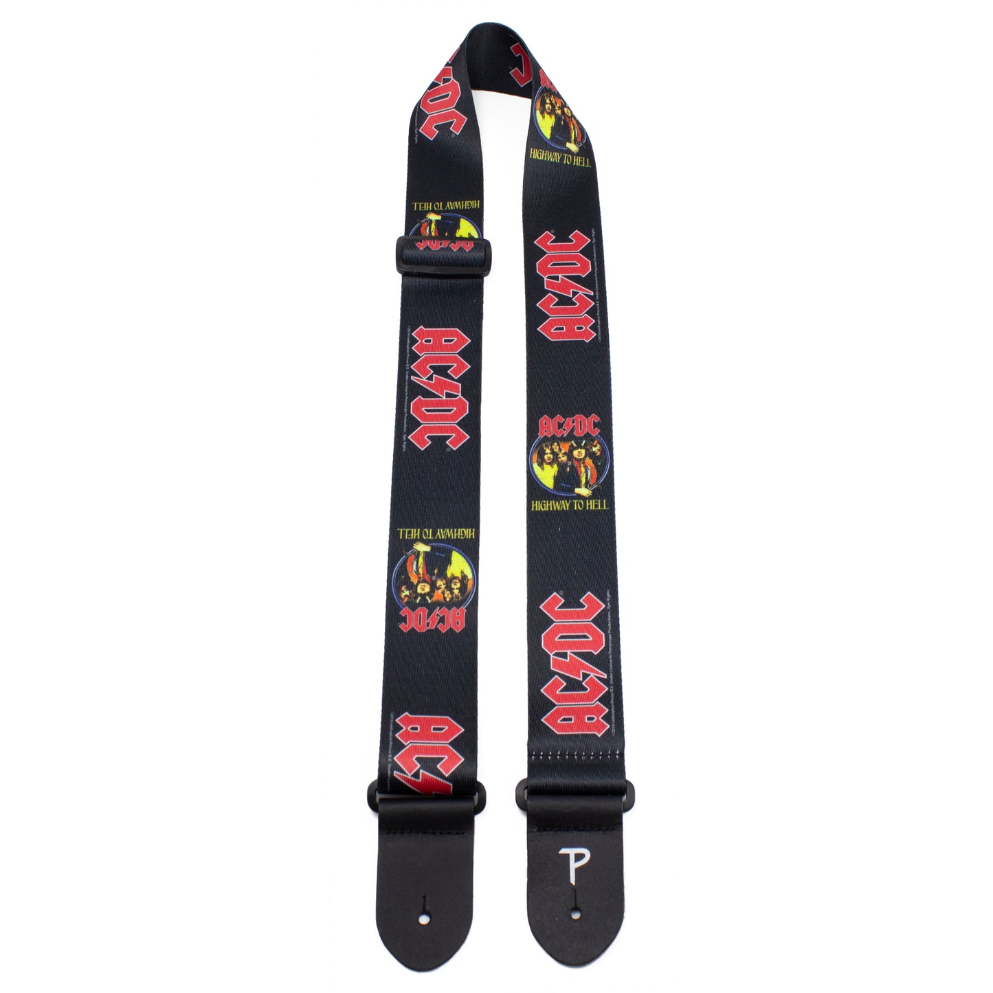 AC/DC HIGHWAY TO HELL POLYESTER GUITAR STRAP