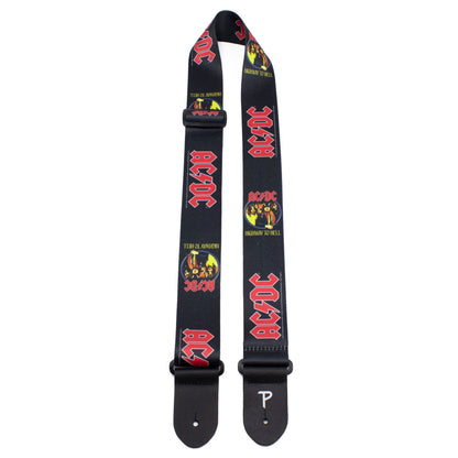 AC/DC HIGHWAY TO HELL POLYESTER GUITAR STRAP