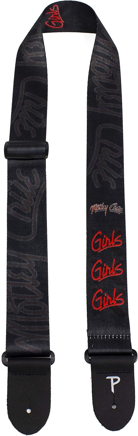 Mötley Crüe Girls Girls Girls POLYESTER GUITAR STRAP