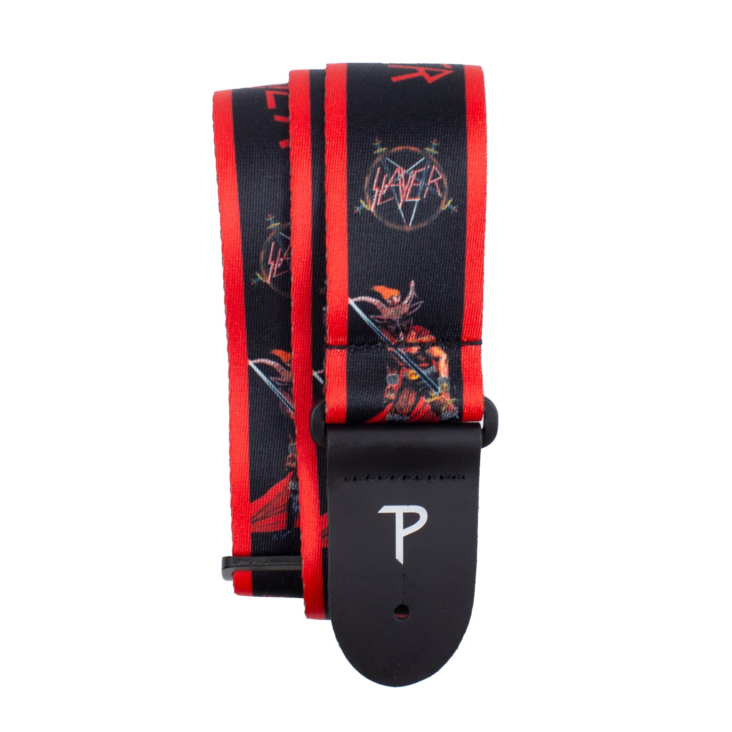 SLAYER SHOW NO MERCY POLYESTER GUITAR STRAP
