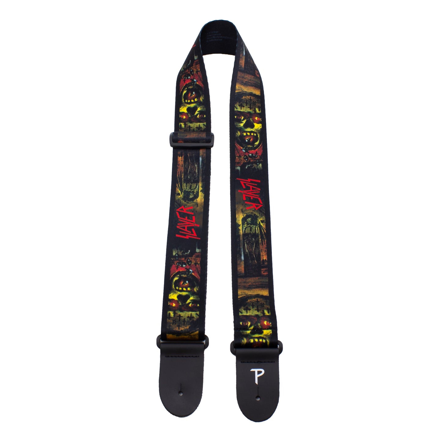 SLAYER SEASONS IN THE ABYSS POLYESTER GUITAR STRAP