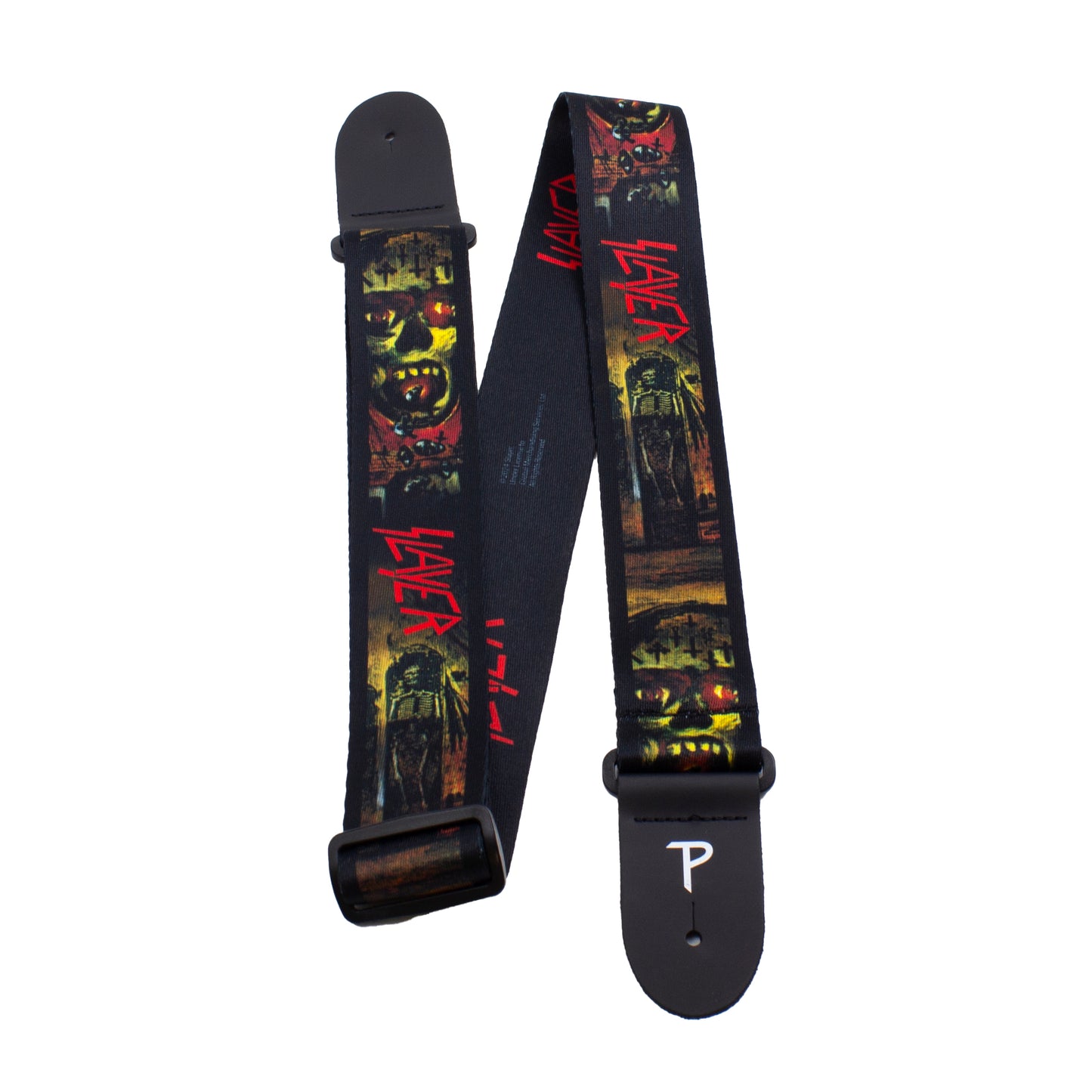 SLAYER SEASONS IN THE ABYSS POLYESTER GUITAR STRAP
