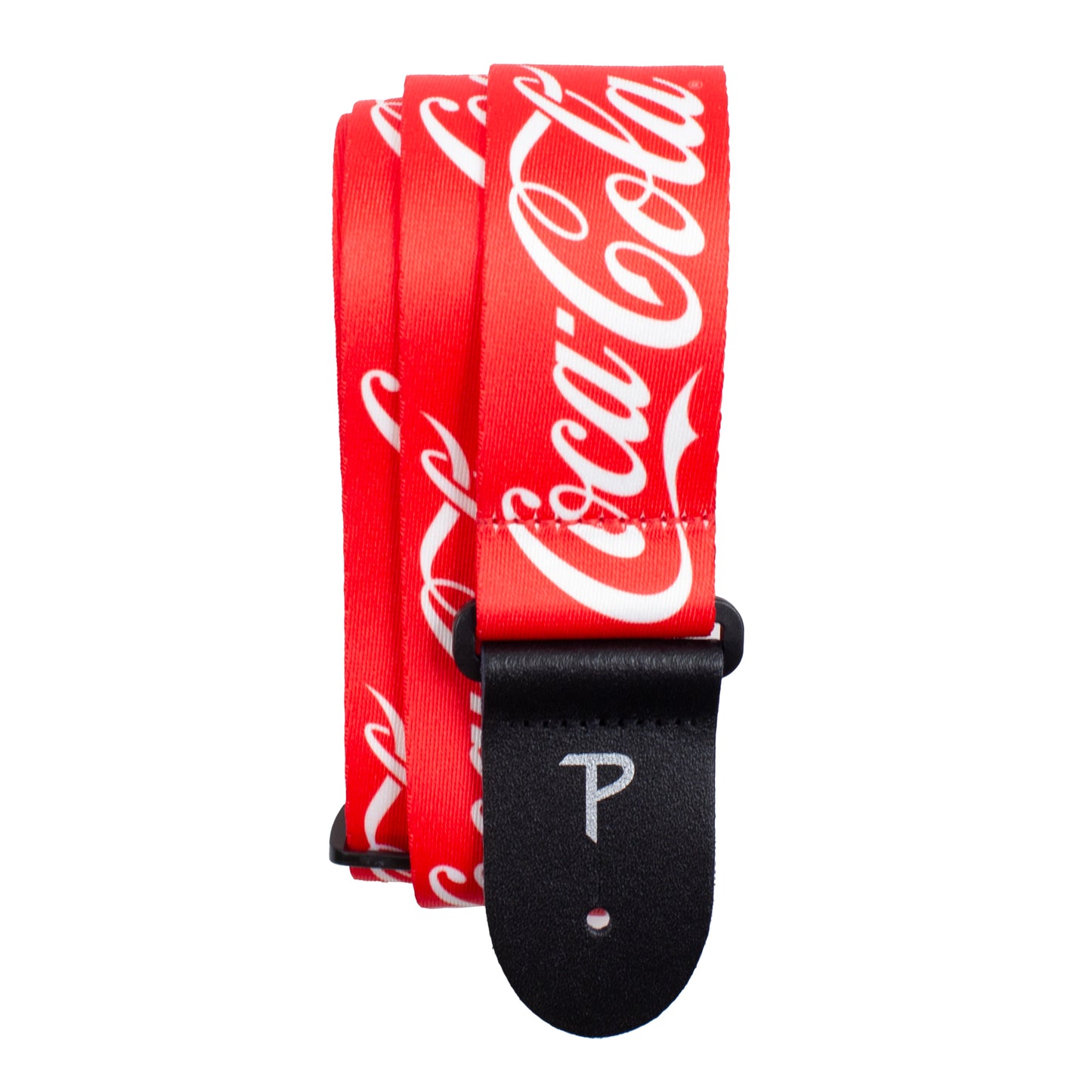COCA COLA LOGO POLYESTER GUITAR STRAP