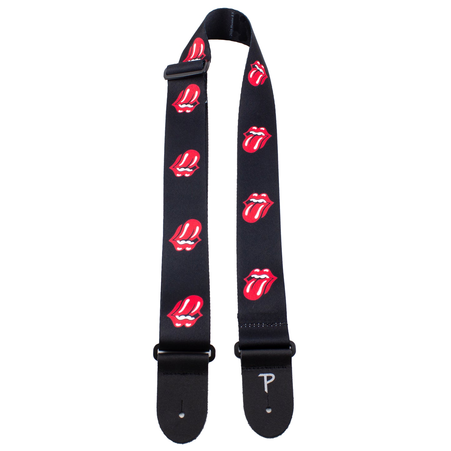 THE ROLLING STONES POLYESTER GUITAR STRAP