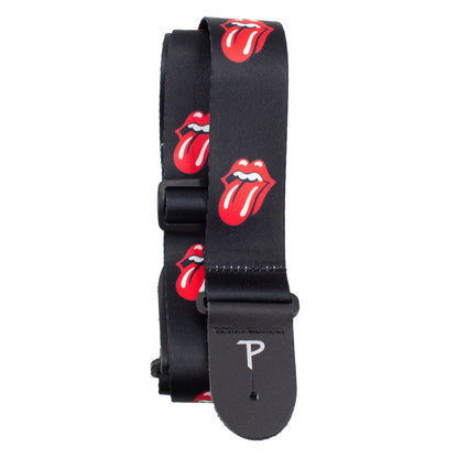 THE ROLLING STONES POLYESTER GUITAR STRAP