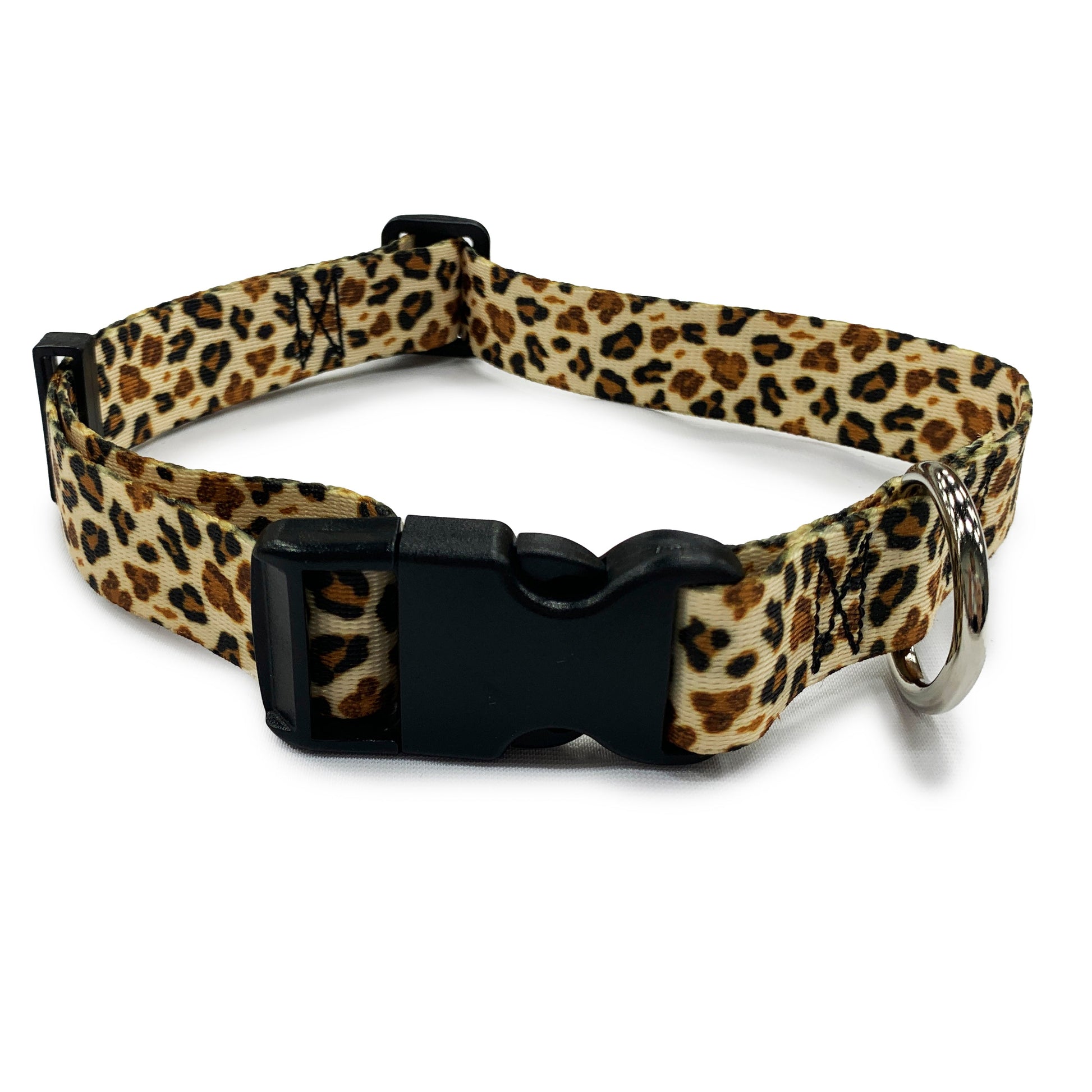 perri's pet products, dog collars, cheetah print gold