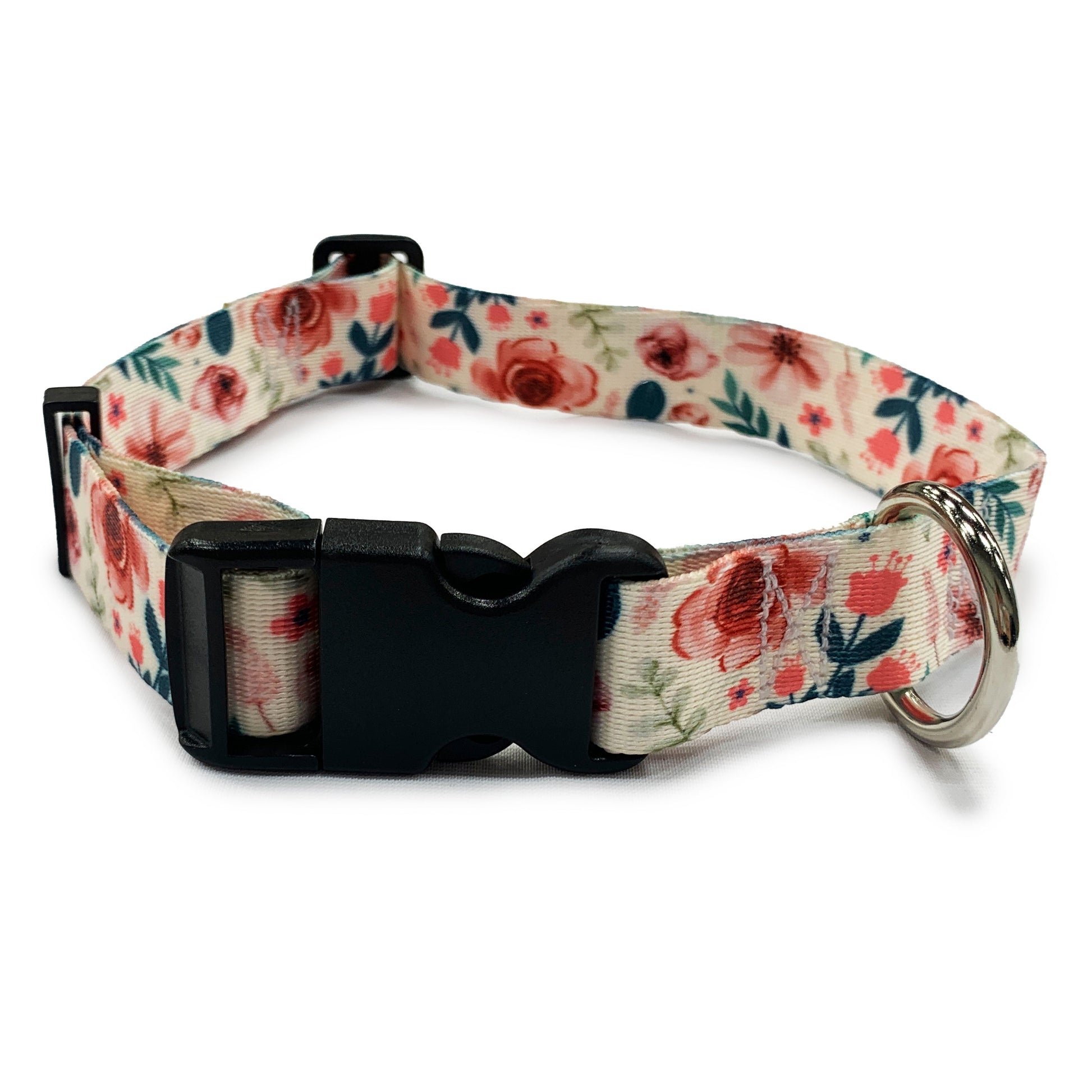 perri's pet products, dog collar, spring floral