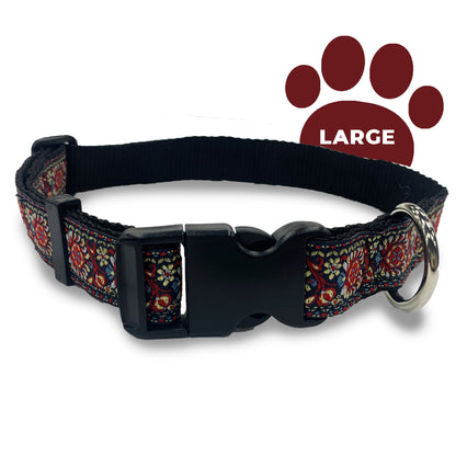 Perri's Pet Products, dog collars, royal bloom