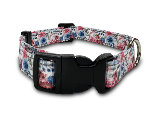 reflective rosalicious, perri's pet products, dog collar