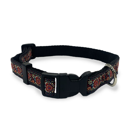 Perri's Pet Products, dog collars, royal bloom