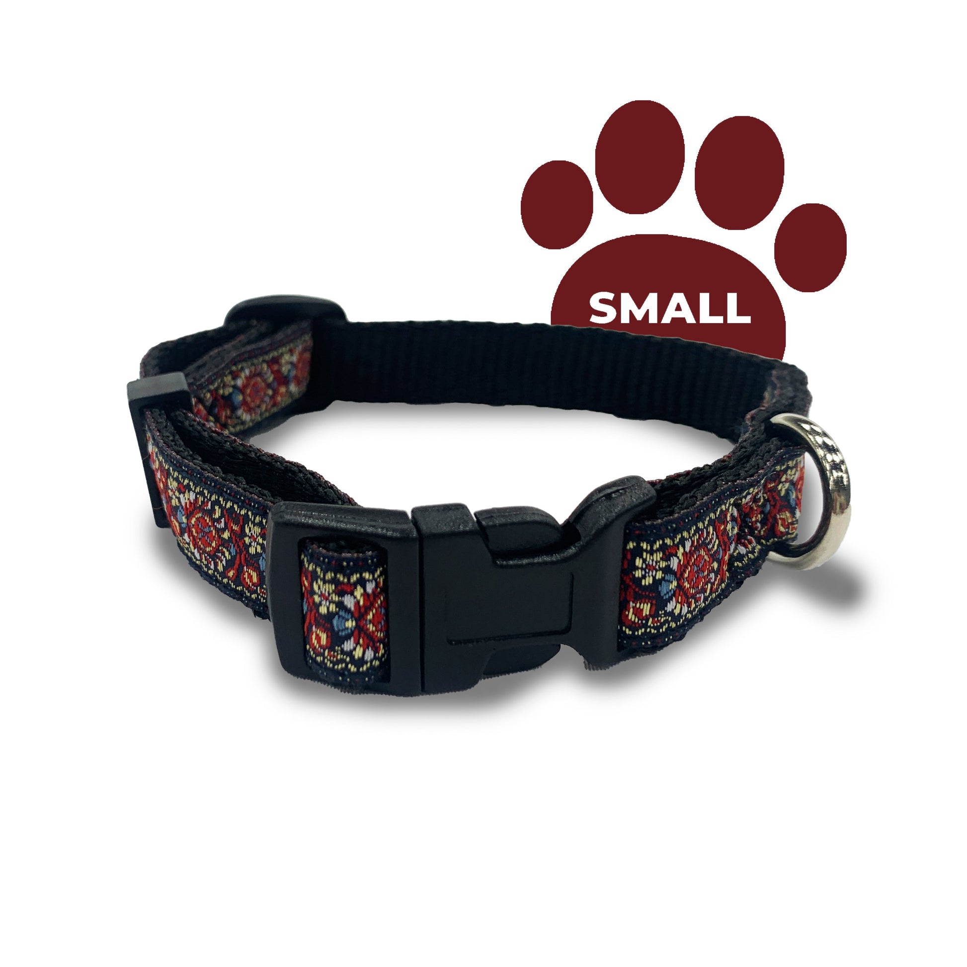 Perri's Pet Products, dog collars, royal bloom