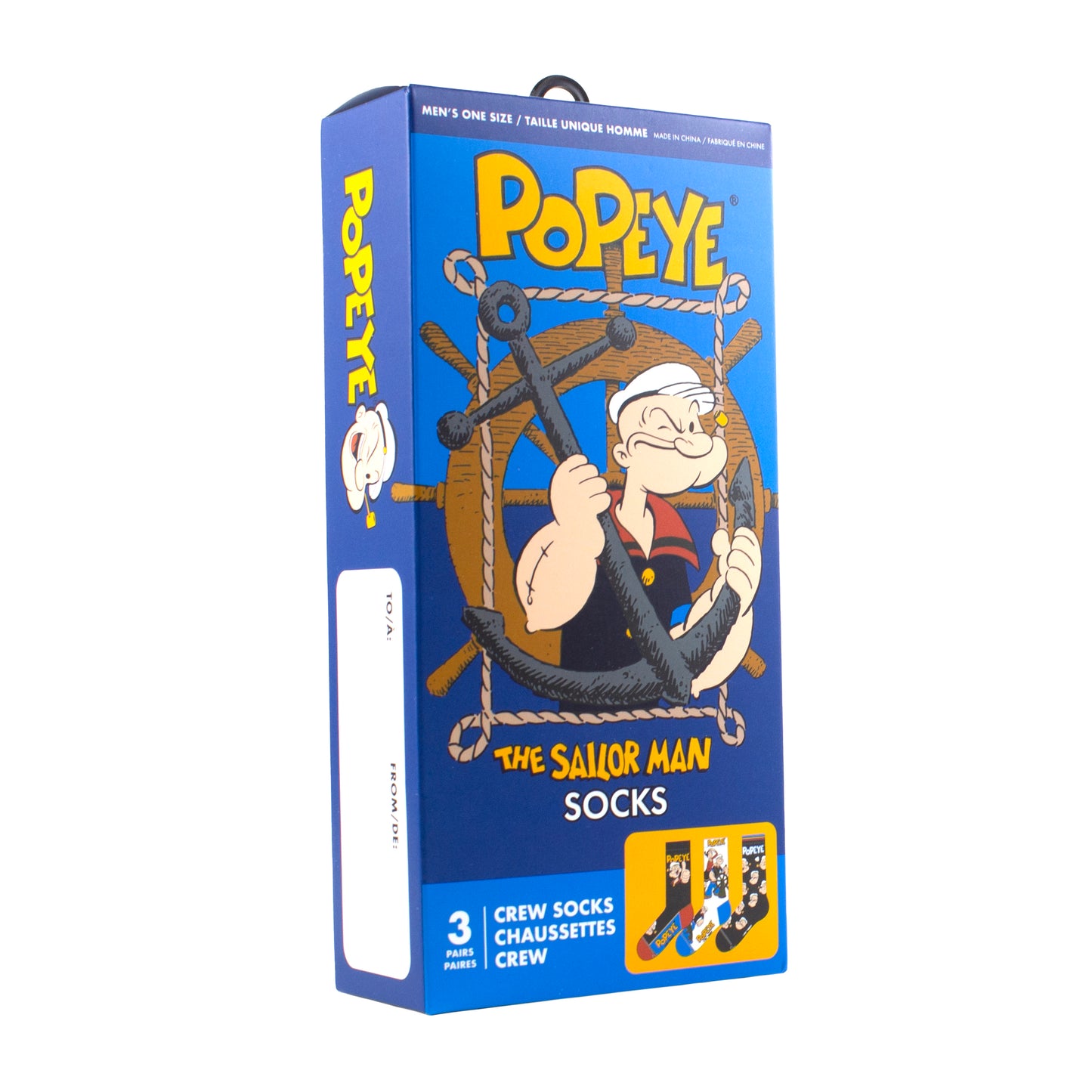 POPEYE 3PAIR GIFT BOX