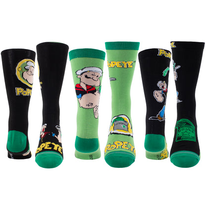 POPEYE TUBE GIFT BOX, 3 PAIR
