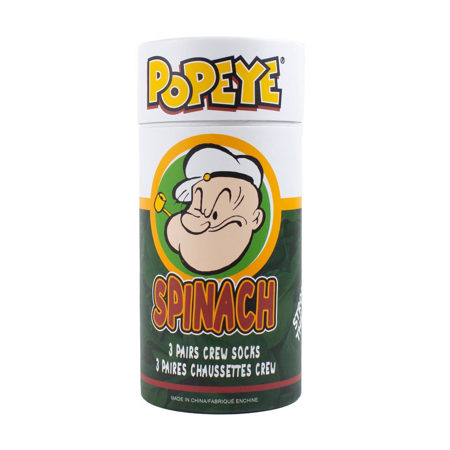 POPEYE TUBE GIFT BOX, 3 PAIR