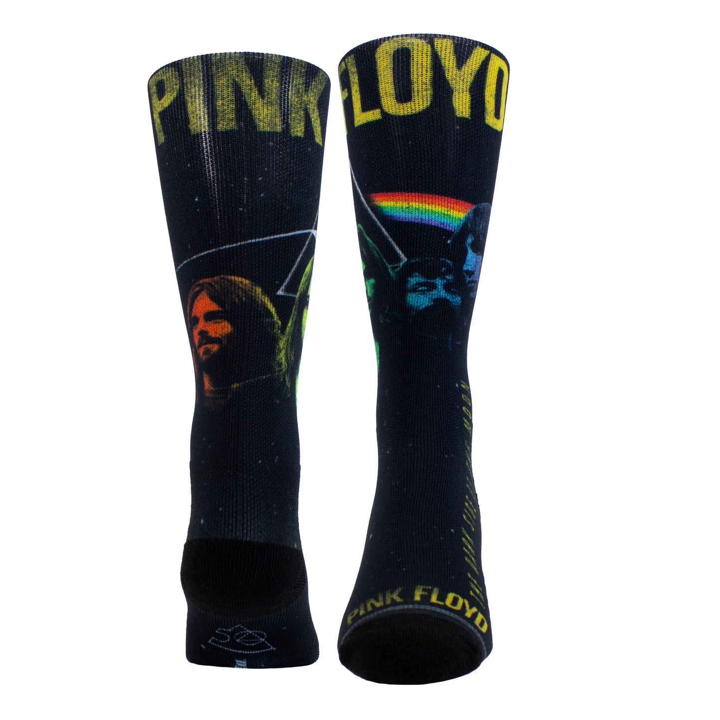 PINK FLOYD 50TH ANNIVERSARY DYE SUB SOCKS, 1 PAIR