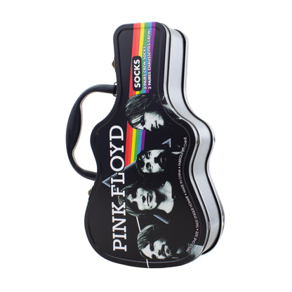 PINK FLOYD GUITAR TIN SOCK BOX, 3 PAIR