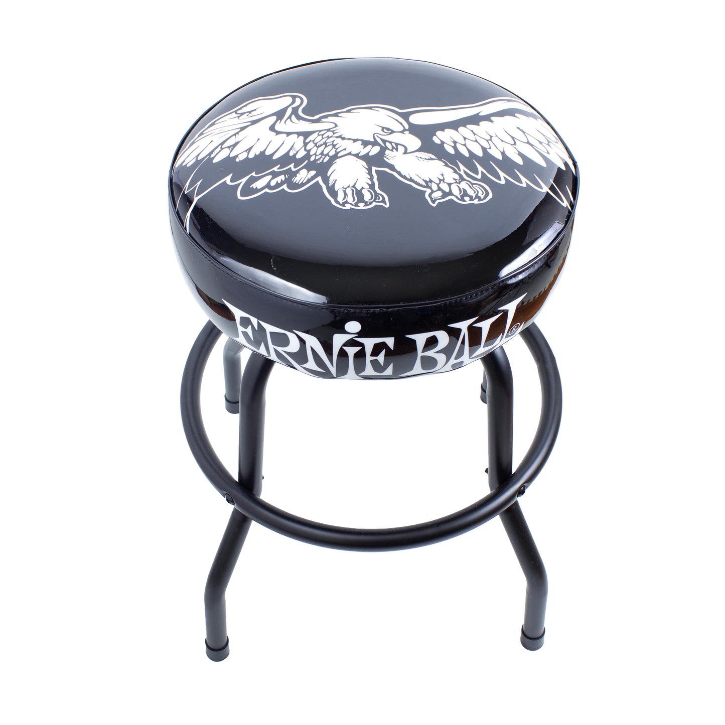ERNIE BALL BLACK PLAYERS BAR STOOL