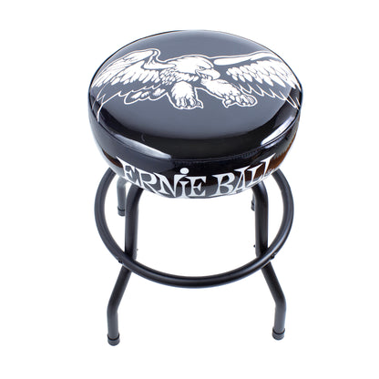 ERNIE BALL BLACK PLAYERS BAR STOOL