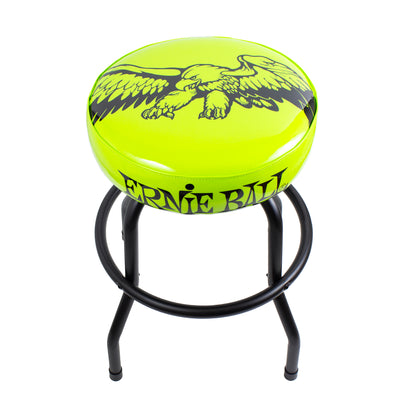 ERNIE BALL GREEN PLAYERS BAR STOOL