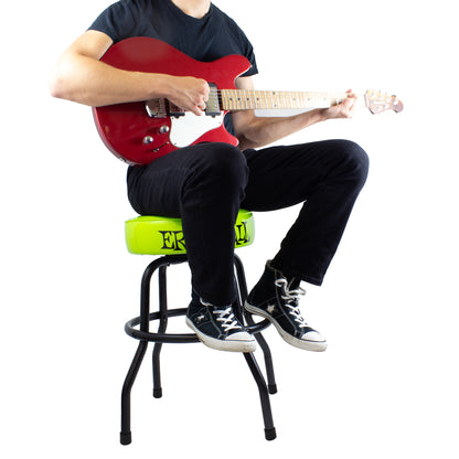 ERNIE BALL GREEN PLAYERS BAR STOOL
