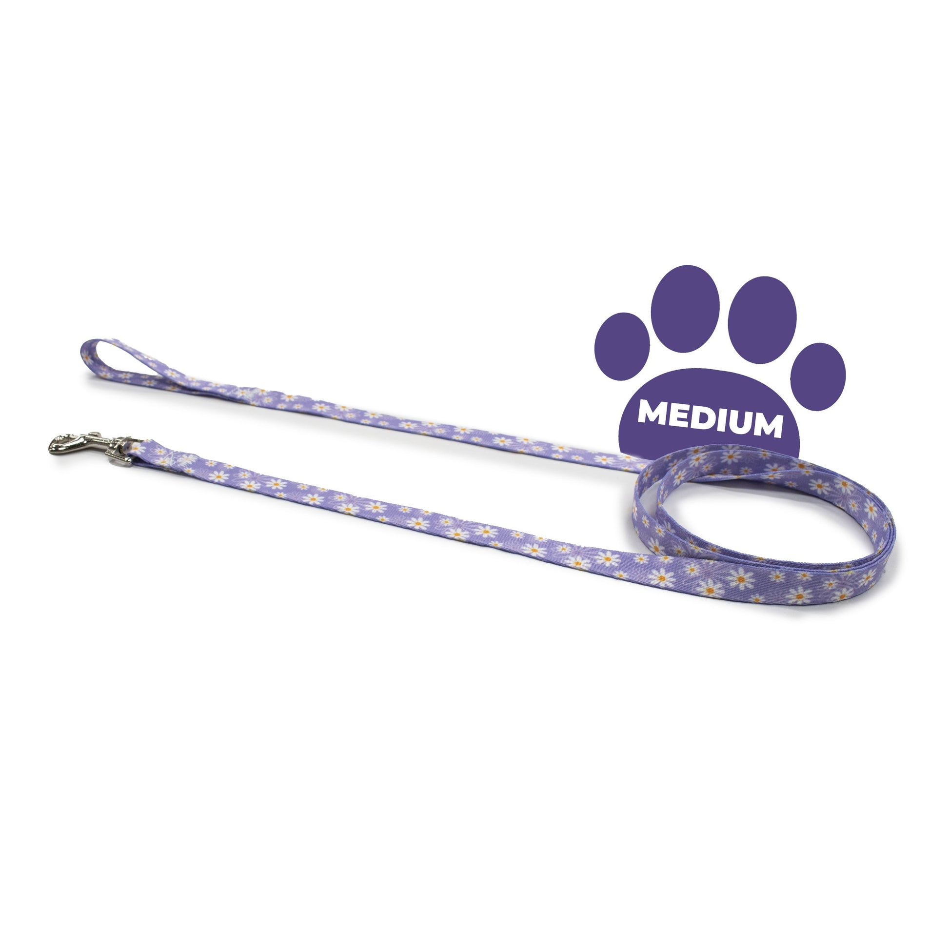 perri's pet products, dog leash, daisy purple