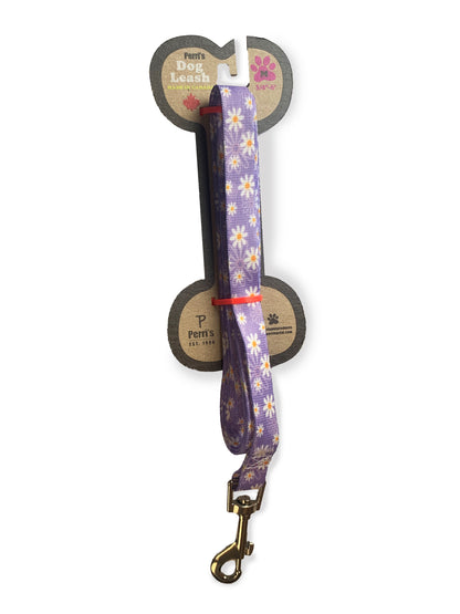 perri's pet products, dog leash, daisy purple