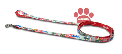 Smurfette flower power, perri's pet products, dog leash, medium