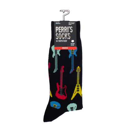 ELECTRIC GUITARS CREW KNIT IN SOCKS, 1 PAIR