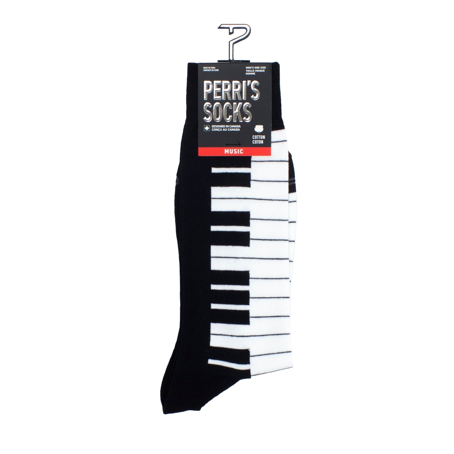 KEYBOARD CREW KNIT IN SOCKS, 1 PAIR