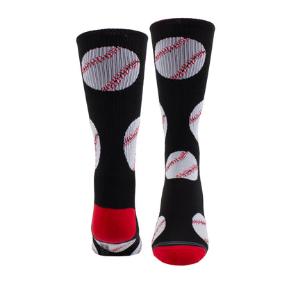 BASEBALL CREW SOCKS, 1 PAIR